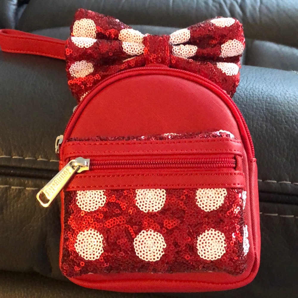 Disney Loungefly Minnie Mouse Wristlet